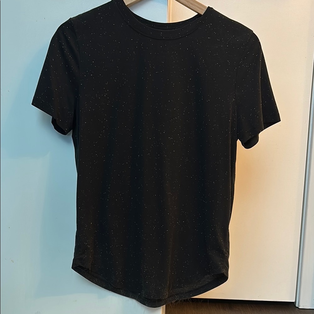 Black Speckled Love Tee